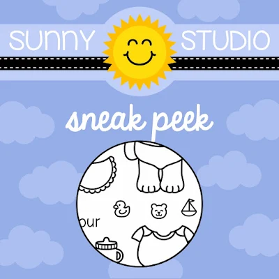 Sunny Studio Stamps: Baby Bear Stamp Set Sneak Peek