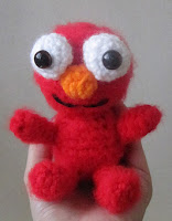 PATRON ELMO (BARRIO SESAMO) AMIGURUMI 1559