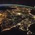 Estación Espacial Internacional de noche (ISS): Vista de la Península Ibérica