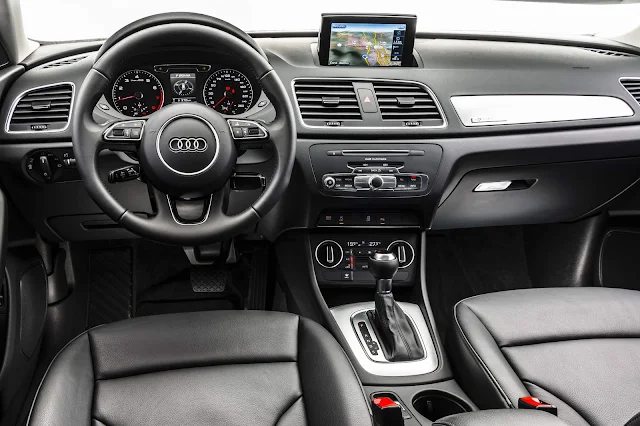 novo Audi q3 2016 - interior - painel