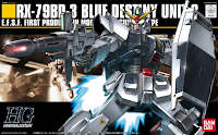 Carátula de la caja del RX-79BD-3 Blue Destiny Unit 3