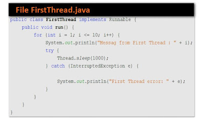 Tạo thread bằng cách sử dụng interface Runnable trong lập tình java