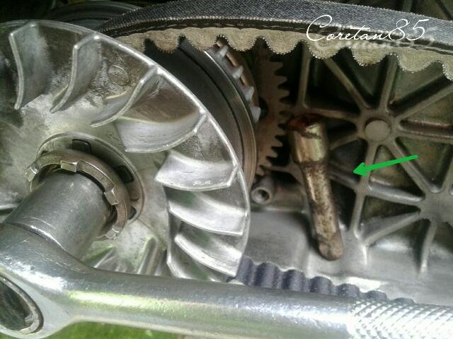 Cara mengganti v belt yamaha mio - Coretan85