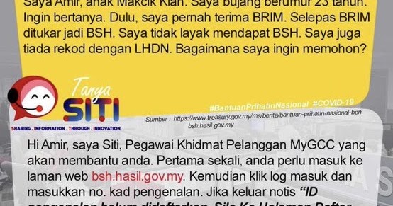 Cara Semak dan Mohon Bantuan Prihatin Nasional (BPN 