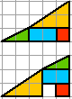 missing hole triangle optical illusion answer image