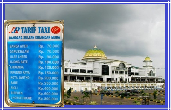 Info Tarif, Rute dan Jadwal Damri Bandara Sultan Iskandar Muda Banda Aceh