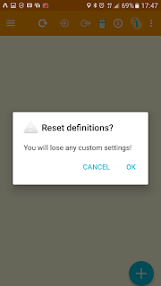 Reset to Default Values (Lenses)