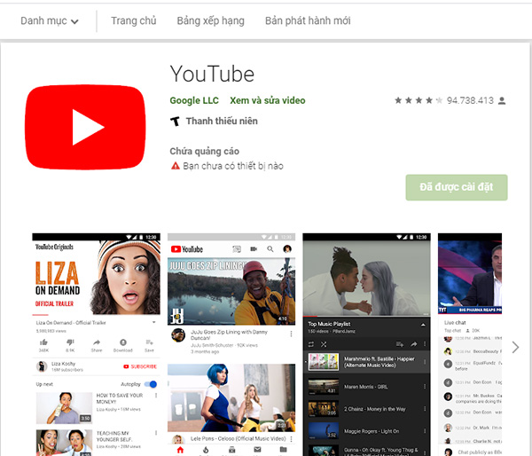 Tải Youtube về máy tính, Laptop - Xem, download video trên Youtube  a