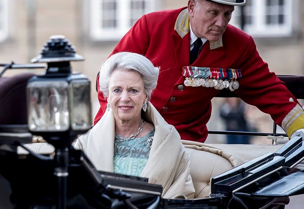 Crown Prince Frederik, Crown Princess Mary, Queen Anne-Marie of Greece, Princess Alexandra and, Princess Nathalie of Berleburg