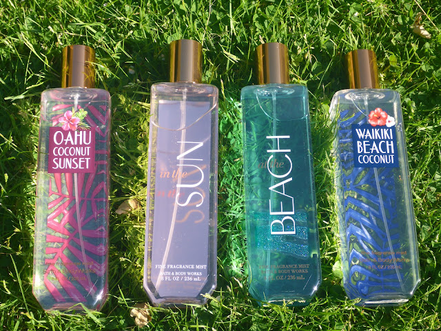 Bath & Body Works Fine Fragrance Mists