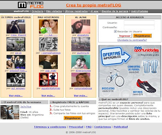 Portada de metroflog.com