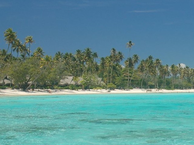 Hotel Ia Ora sur la plage de Temae à Moorea