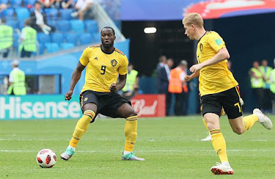 2018FIFAワールドカップ ロシア 3位決定戦 イングランド対ベルギー