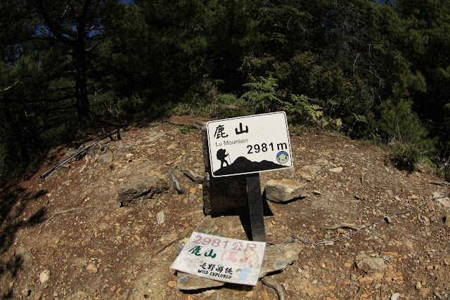 玉山後四峰，俗稱鳥山的鹿山