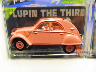 Hot Wheels Chara Wheel "Lupin the Third" Set - Citroen 2 CV