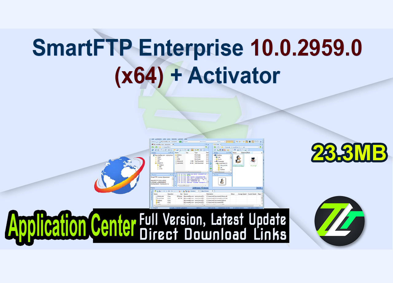 SmartFTP Enterprise 10.0.2959.0 (x64) + Activator