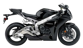 2011 Black Honda CBR1000RR Side View