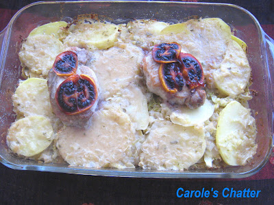 Pork and tamarillo bake by Carole's Chatter