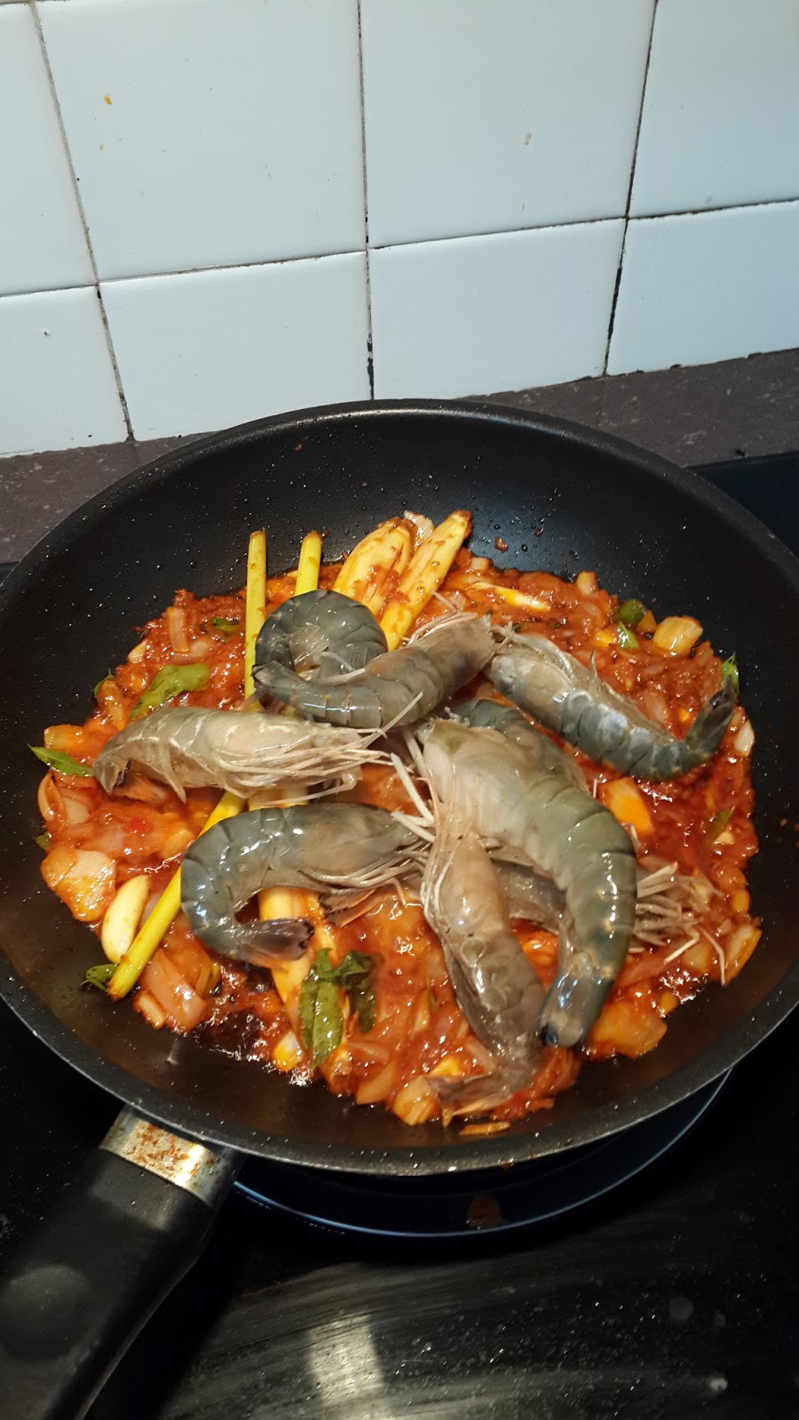  it s reel moments Resepi Udang  Galah Masak  Sambal 