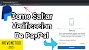 Vuela la verificacion del numero de PayPal