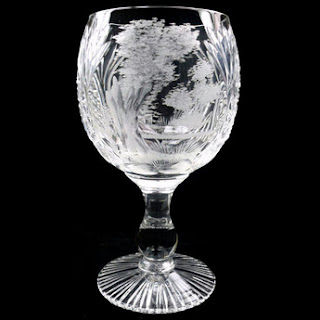 Engraved Crystal Glasses