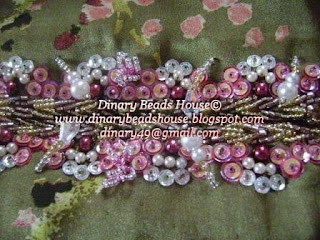 Dinary Beads House Manik Juntai  Bunga  Melur n Bunga  Raya