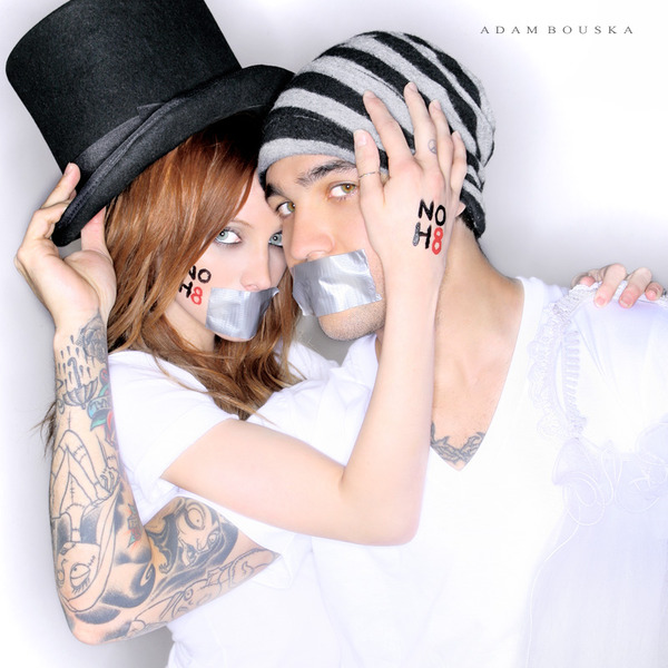 NOH8 CAMPAIGN Posted by Adeline Kusuma at 1226 AM 
