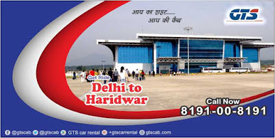 Delhi to Haridwar Car rental