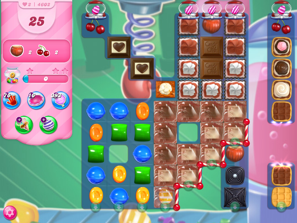 Candy Crush Saga level 4602