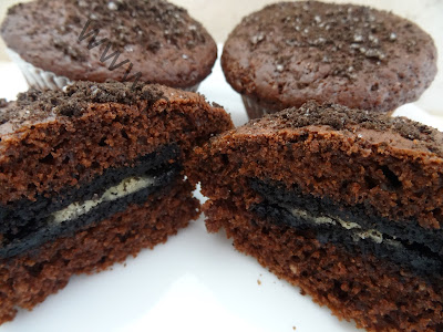 Muffinki "Oreo"