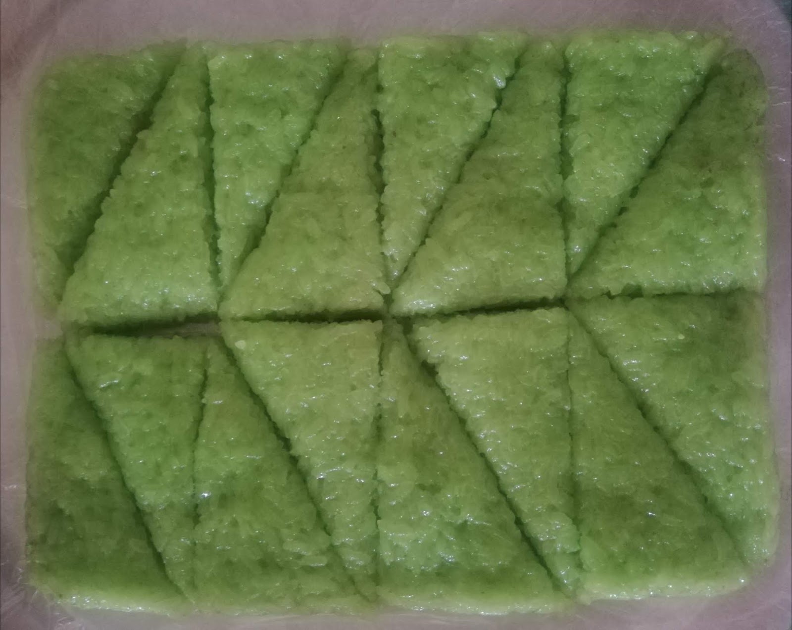 Resepi Kuih Lopes Loyang Tanpa Daun Pisang  Ini Cerita 