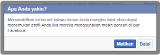 Cara Mengapus Diri Anda Dari Pencarian Publik Facebook