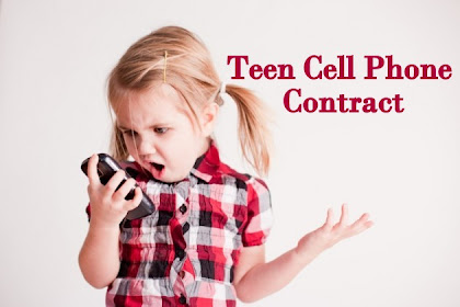 cell phone contract for child