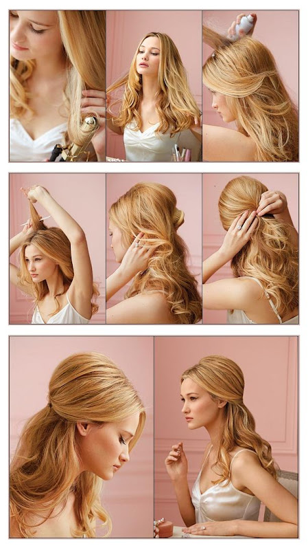 Make A Half Up-Do For Your Hair | Beauty tutorials
