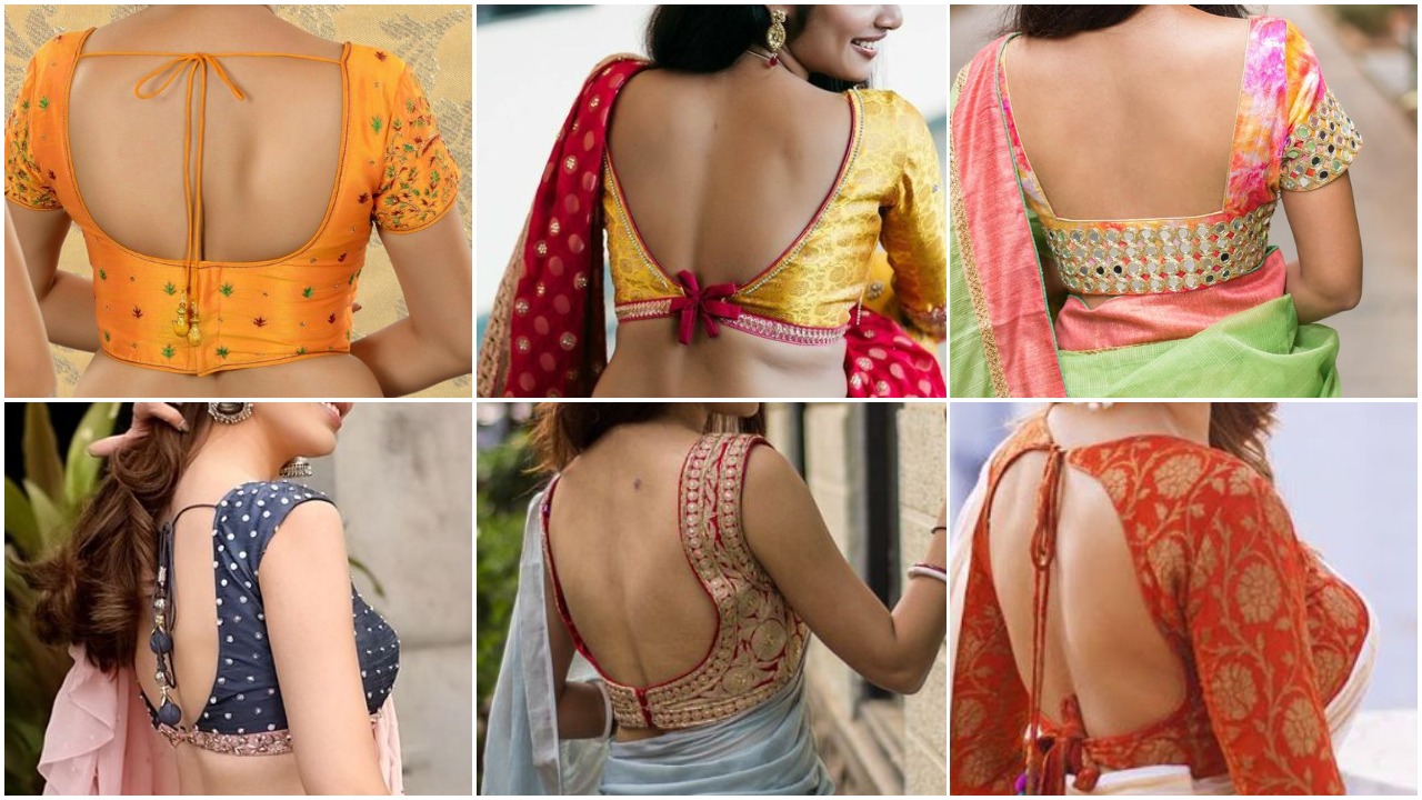 Top 50+ Blouse Back Neck Designs 2023 [Latest]