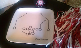 Alabama Football Plate