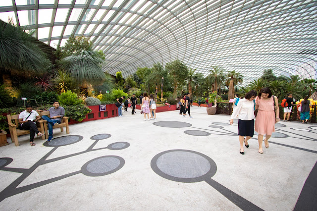 Flower dome-Gardens by the bay-Singapore