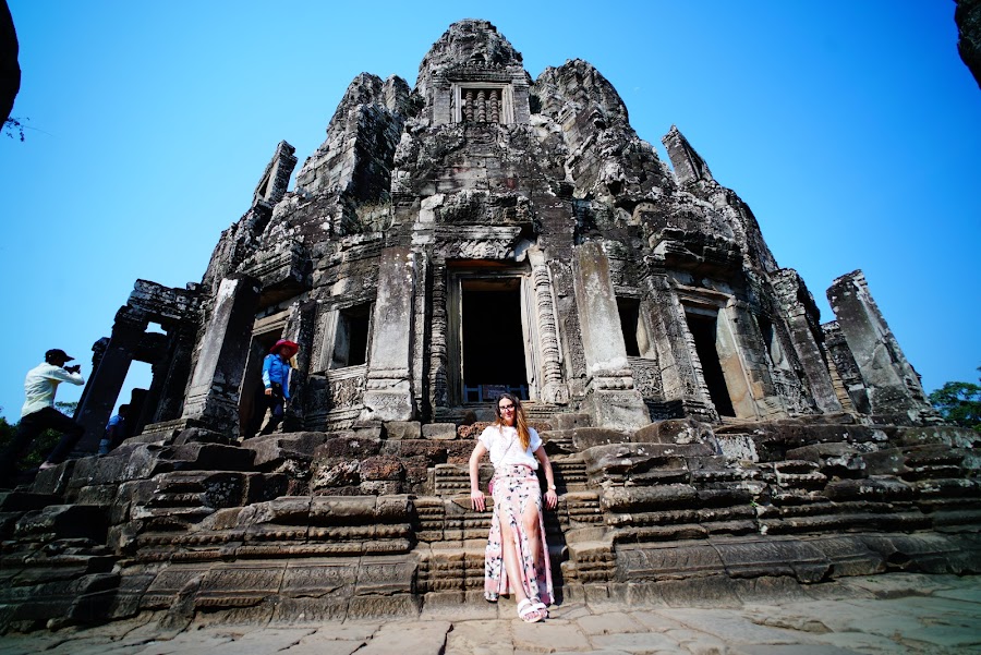 Bayon temple, ancient Angkor