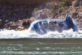 team junk show, showing us why 209 is a more then worthy rapid, colorado river, grand canyon, Chris Baer