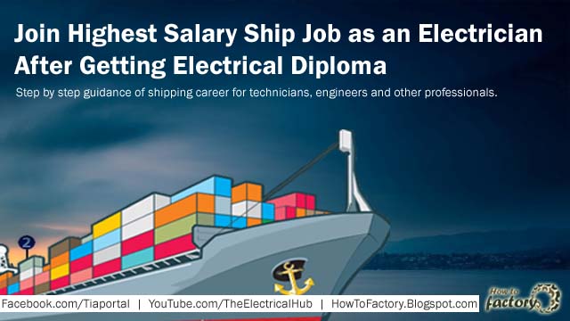 Ship Profession as an Electrician