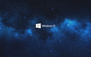 Wallpaper Windows 10 Stars Blue