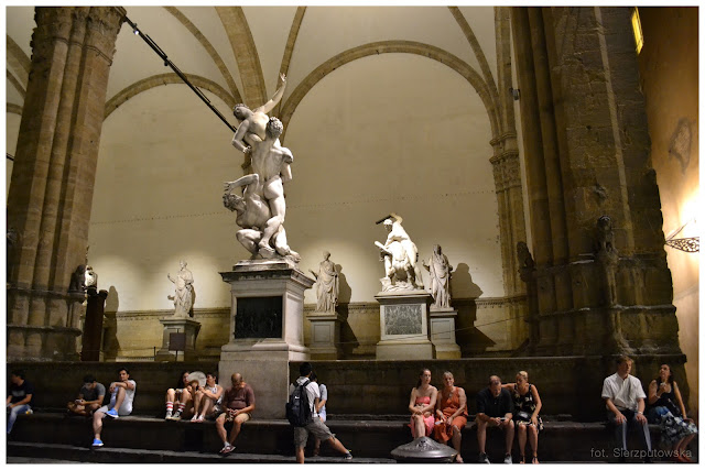 Loggia dei Lanzi - Florencja - Włochy