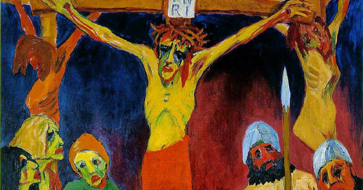 Image result for crucifixion of jesus EMIL NOLDE