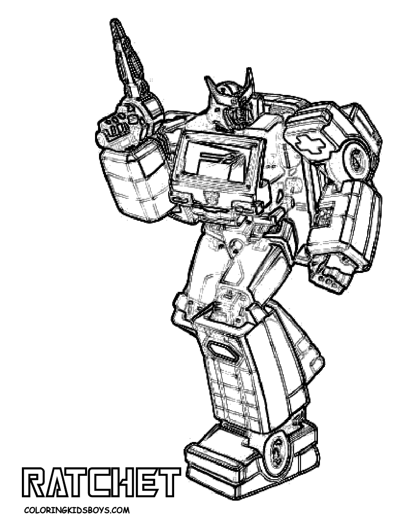 All Transformers 4 Coloring Pages Coloring Pages