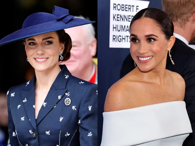 Kate Middleton May Have Shaded Meghan Markle By Wearing This Designer They Reportedly Had 'Tension' Over.