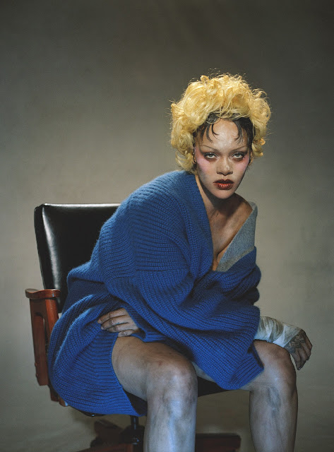 Rihanna Beautiful Fashion Model Photo Shoot for Interview Magazine April 2024 Issue