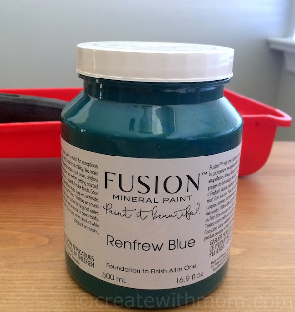 Renfrew Blue Fusion paint door