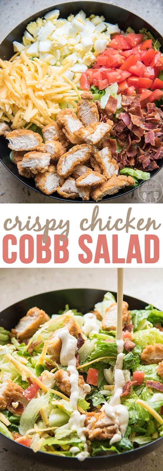 CRISPY CHICKEN COBB SALAD