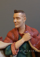 lavori artigianato personalizzati su richiesta statuette persone reali presepio orme magiche