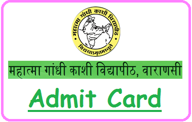 Mgkvp Varanasi Admit Card 2020 Of Reg Pvt For Main Paper